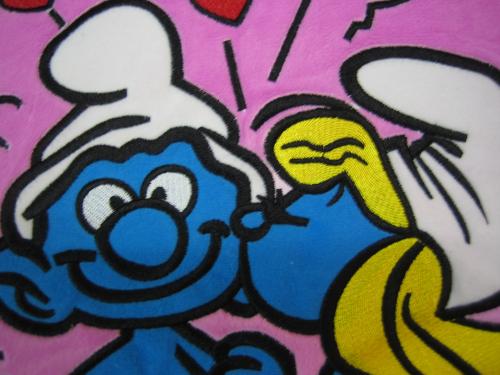 スマーフ クッション PK