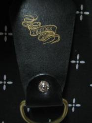 THUNDER 棺桶レザーキーホルダー SADAM design