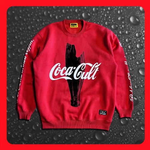 Coca-Cult Sweat Pullover (レッド)