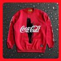 Coca-Cult Sweat Pullover (レッド)