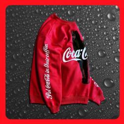 Coca-Cult Sweat Pullover (レッド)
