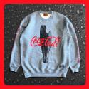Coca-Cult Sweat Pullover (グレー)