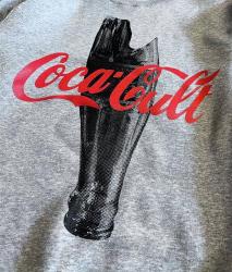 Coca-Cult Sweat Pullover (グレー)