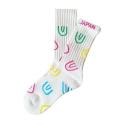 ching & co."Symbol a lot -multi white-" Socks