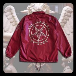 【ご予約受付中】Church of HANG コーチジャケット(バーガンディー)