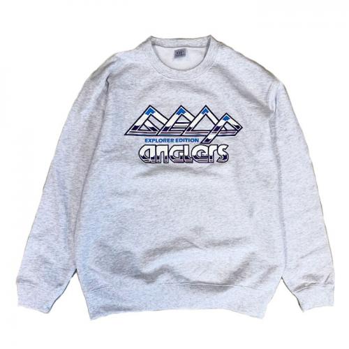 90s LOGO CREW NECK SWEAT SHIRTS (ASH)