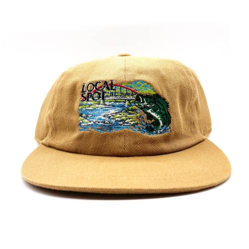 【ご予約受付中】LOCAL SPOT #3 STRAPBACK CAP (BROWN) 