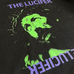 the LUCIFER プルオーバースウェット