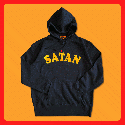 【ご予約受付中】 SATAN CANDLE スウェットパーカー (マスタード)