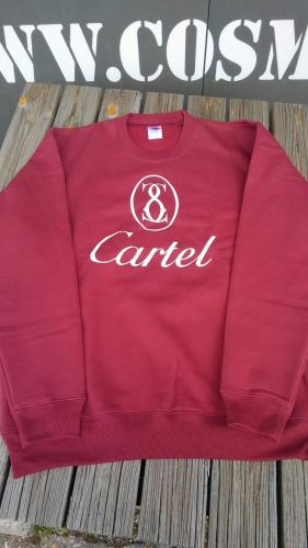 SICARIO CARTEL SWEAT(BURGUNDY)