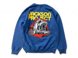 Jackson project3 RIPPER SWEAT(VINTAGEBLUE)