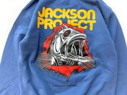 Jackson project3 RIPPER SWEAT(VINTAGEBLUE)