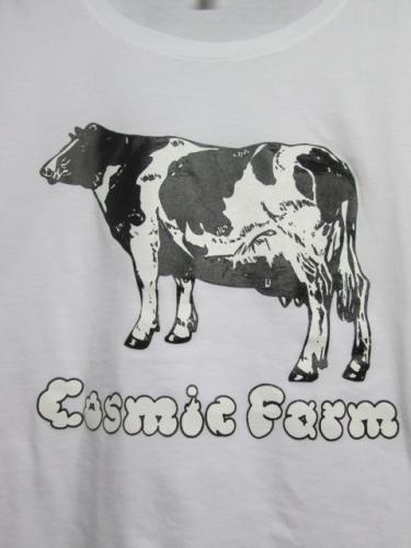 COSMIC FARM 牛くんガールズTee (ミルク)