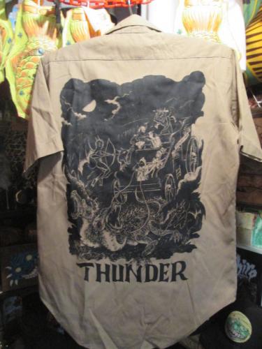 THUNDER USED カスタムワークシャツ(H)