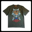 The Pentagram Tiger Tシャツ オリーブ 