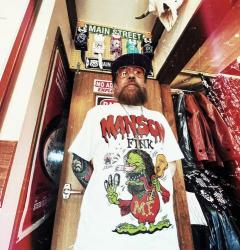 MANSON FINK 半袖Tシャツ(ホワイト)