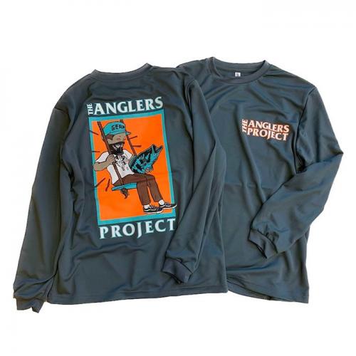 BASSPRING (2ND) DRY L/S TEE チャコール