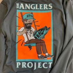 BASSPRING (2ND) DRY L/S TEE チャコール