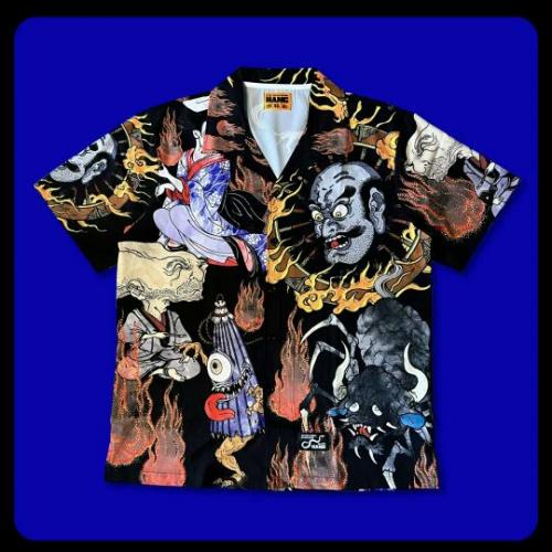 Yokai March Aloha shirts