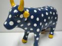 牛の貯金箱　ウシ柄　DOTドット