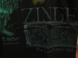 ZINGER 5周年マルチTシャツ(ポスター、ステッカー付き)
