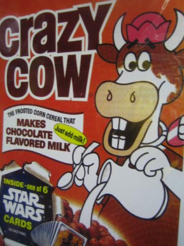 ミニポスター crazy COW