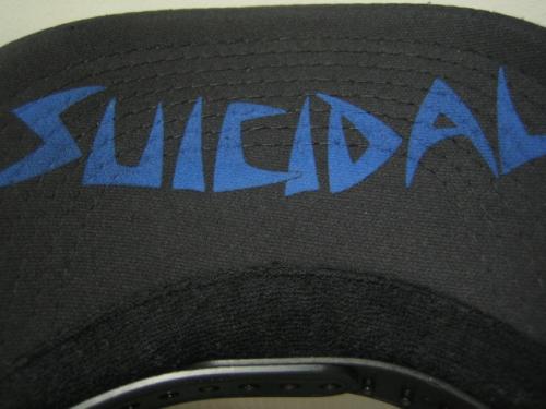 SUICIDAL メッシュキャップBL