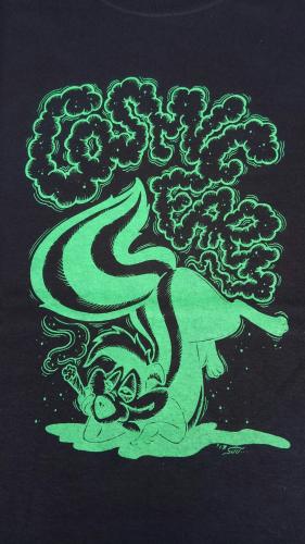 COSMIC SKUNK tee BK