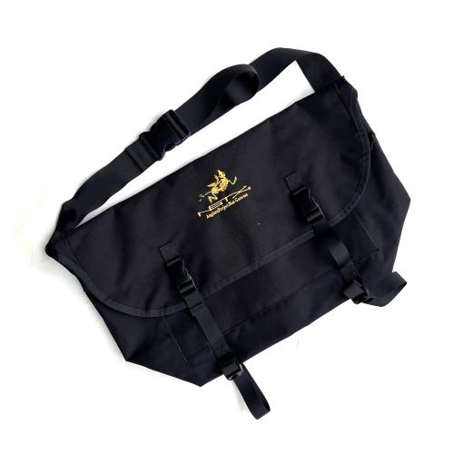 【ご予約受付中】NGTX LIZARD MESSENGER BAG　BLACK/ORANGE