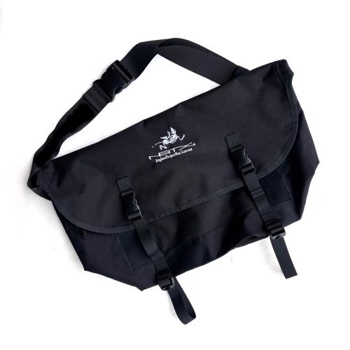 【ご予約受付中】NGTX LIZARD MESSENGER BAG　BLACK/WHITE