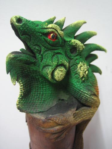 バンブー香立て　イグアナGR