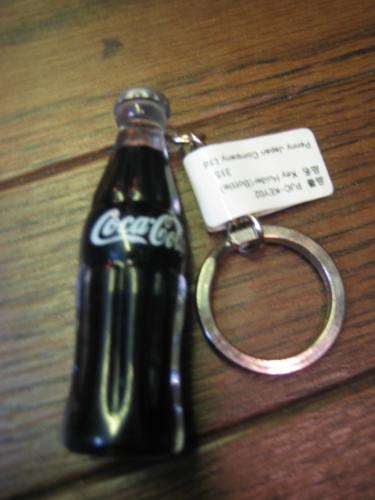 コカ・コーラ　ボトル型　キーホルダー