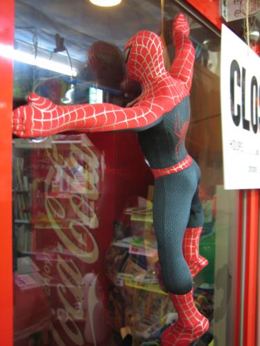 スパイダーマン　特大ベンダブル人形