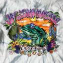 Jackson project Fishing shop S/S tiedye グレー