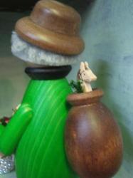 クーネルト　パイプ人形香炉　GR